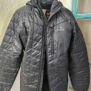 L.L. Bean Primaloft Packaway Hooded Jacket
